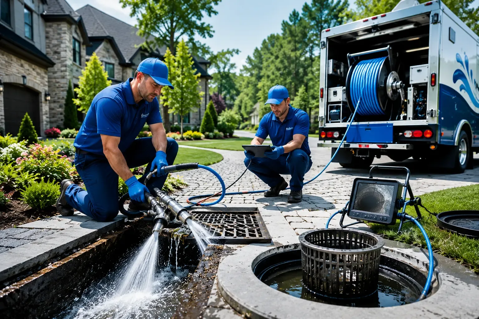 Local outdoor drain cleaning professionals in Larned, KS